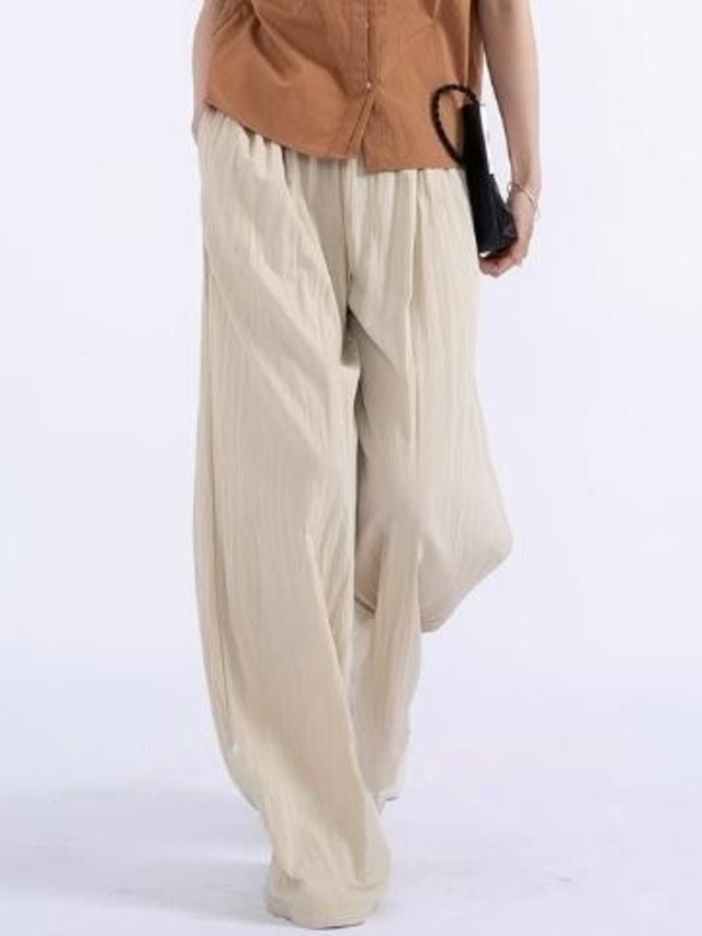 High waist pleats pants（ハイウエストプリーツパンツ）c-332