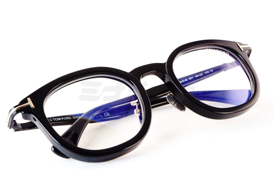 日本限定 TOM FORD メガネ TF6009-D-B 001 ウェリントン メンズ