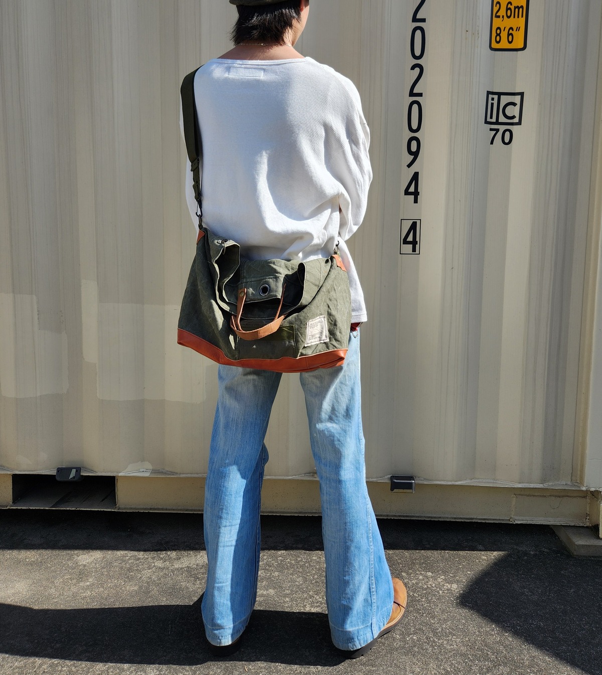 Military 3wayBag 送込 ミリタリーリメイク ショルダーバッグ 
