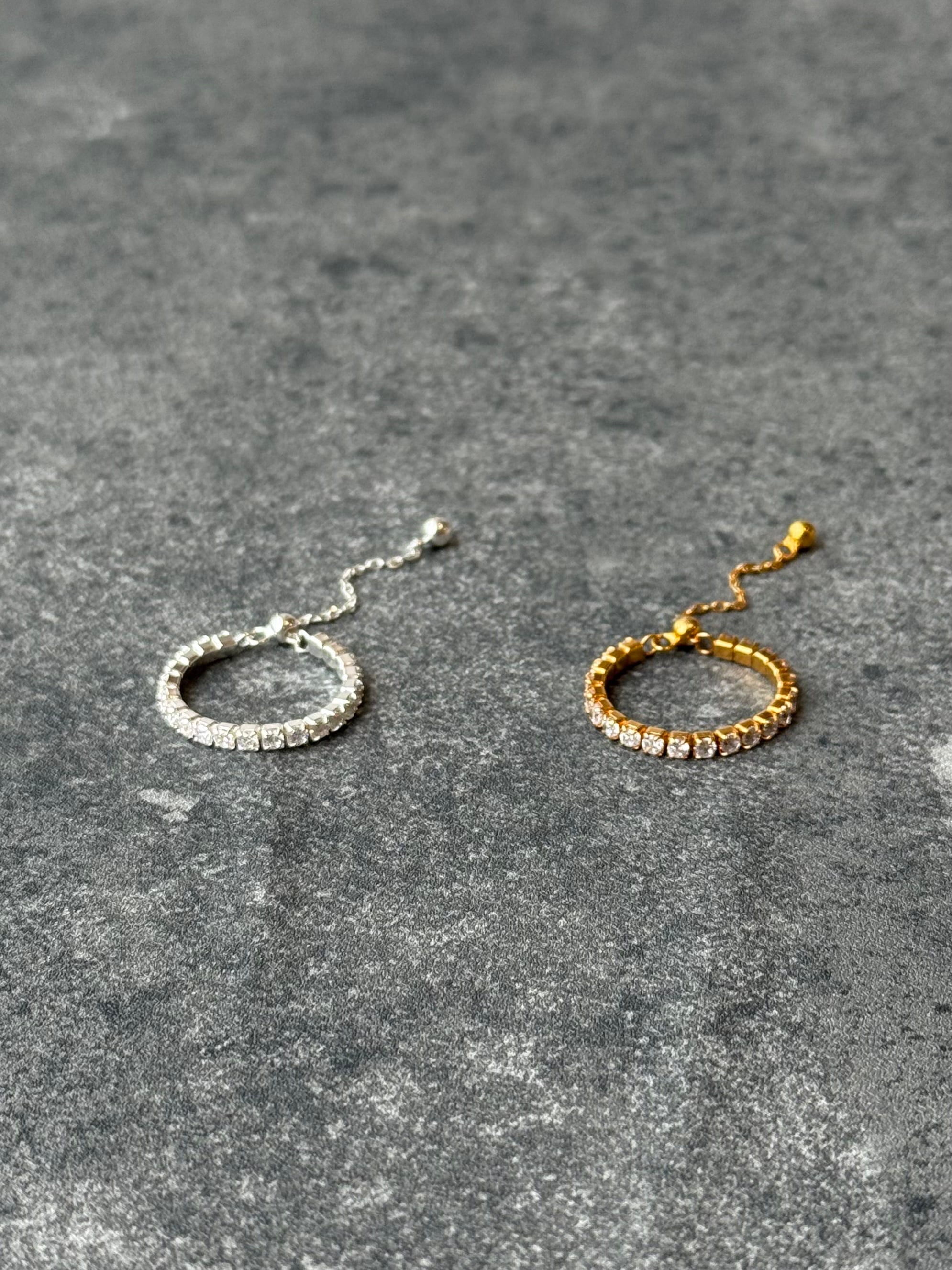 silver925 chain ring