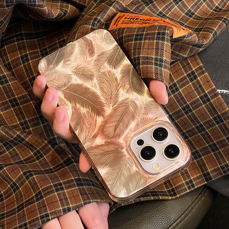 新品 iPhone15 Pro Maxケース フェザー iPhone15 Proケース