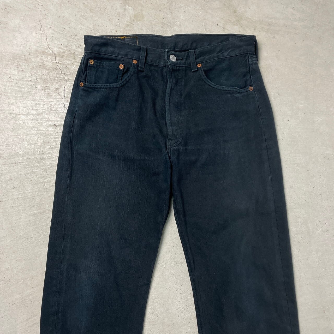 90年代 フランス製 Levi's ユーロリーバイス 501 ストレート ブラック