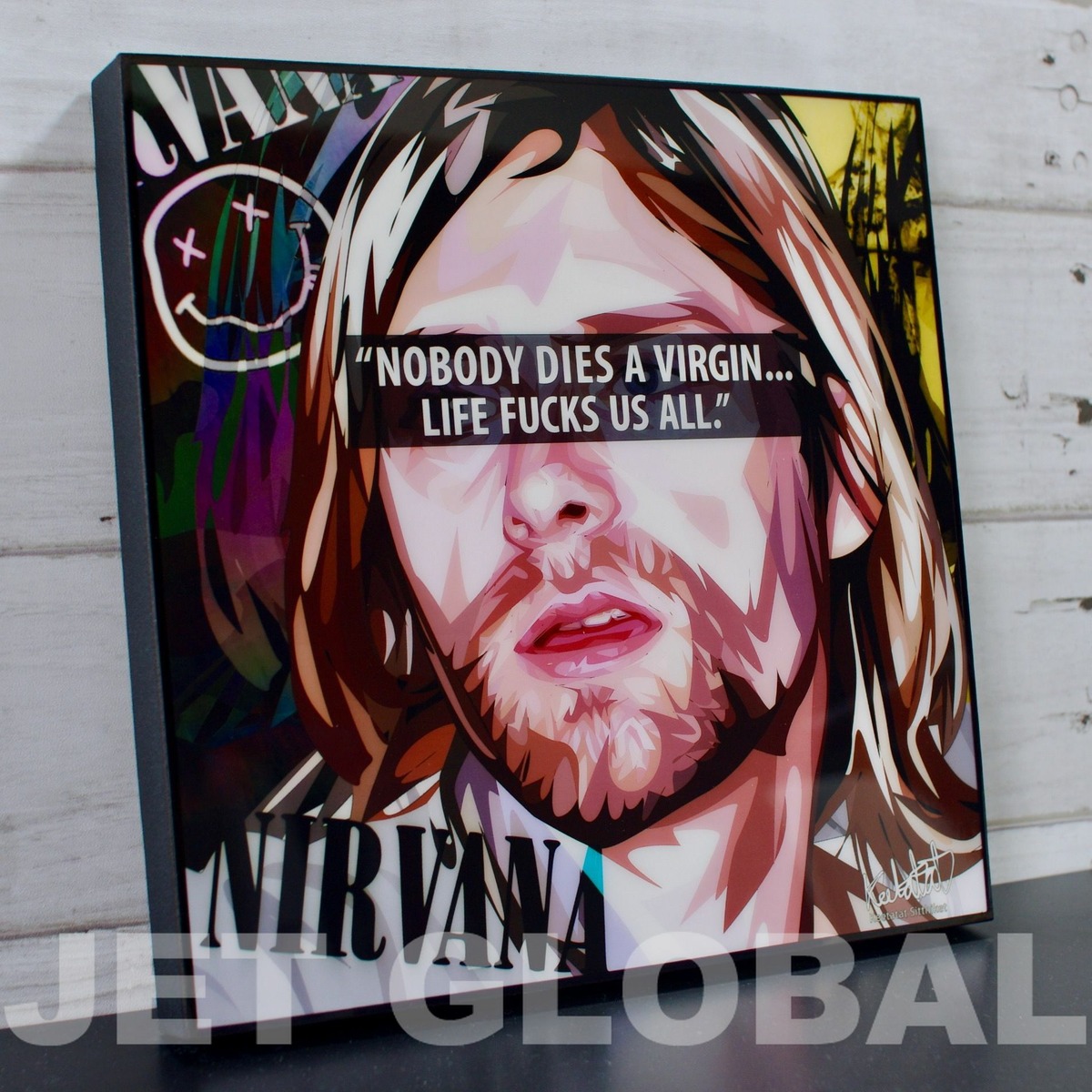 カート・コバーン（ニルヴァーナ）/ KURT COBAIN : NIRVANA/ サイズ 