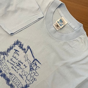 【FRUIT OF THE LOOM】トムとジェリー Tシャツ イラスト TOM and JERRY アニメ L US古着 アメリカ古着