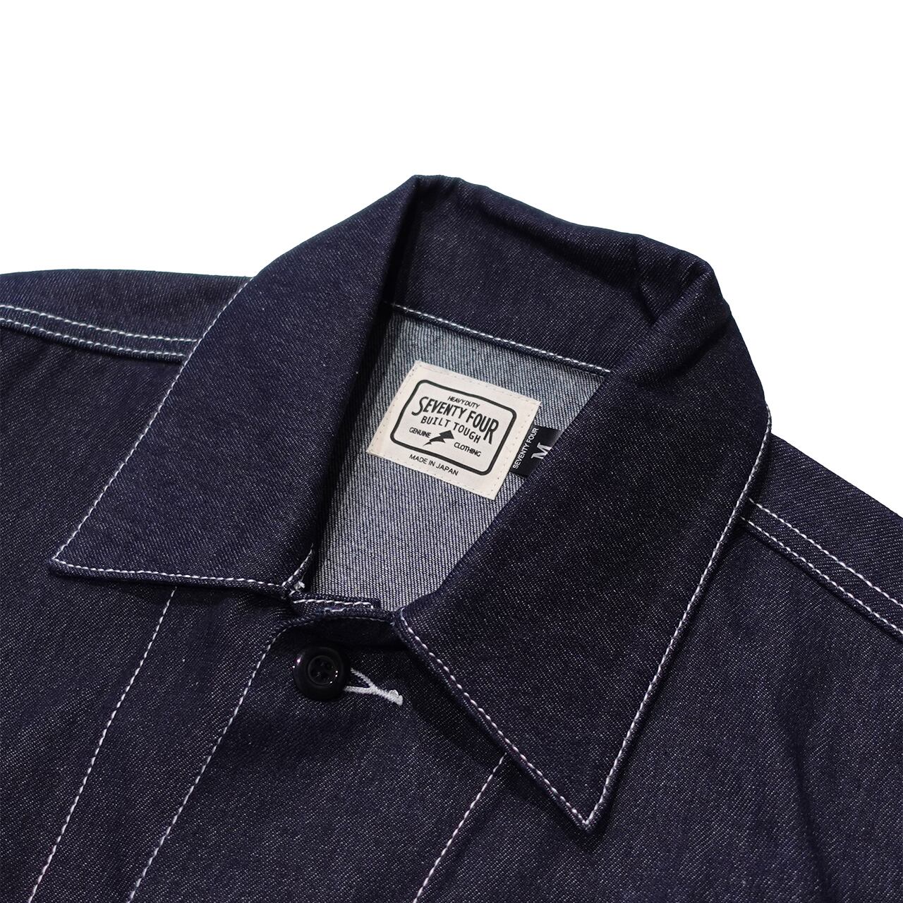 デニムカバーオールジャケット / SEVENTY FOUR(セブンティーフォー