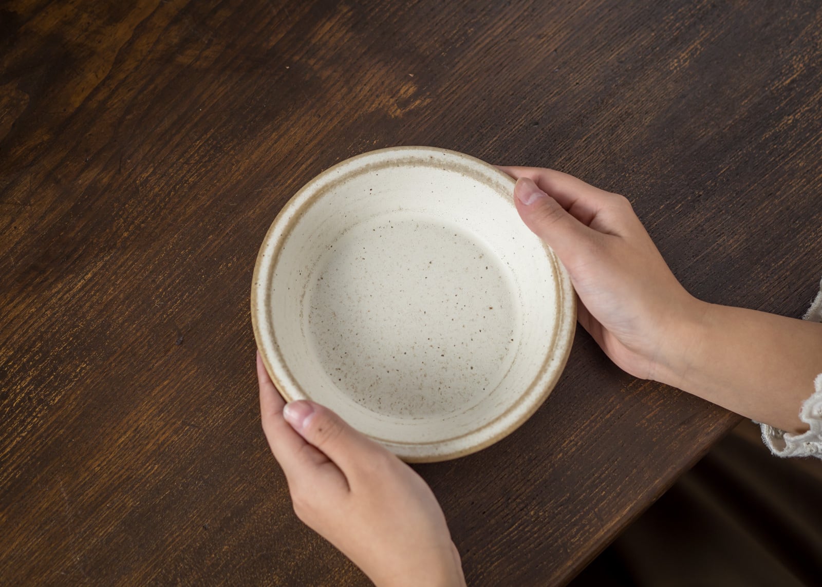 SHIROUMA 浅鉢 15cm 白(シリアルボウル・グラタン皿・耐熱皿)/長谷川 哲也