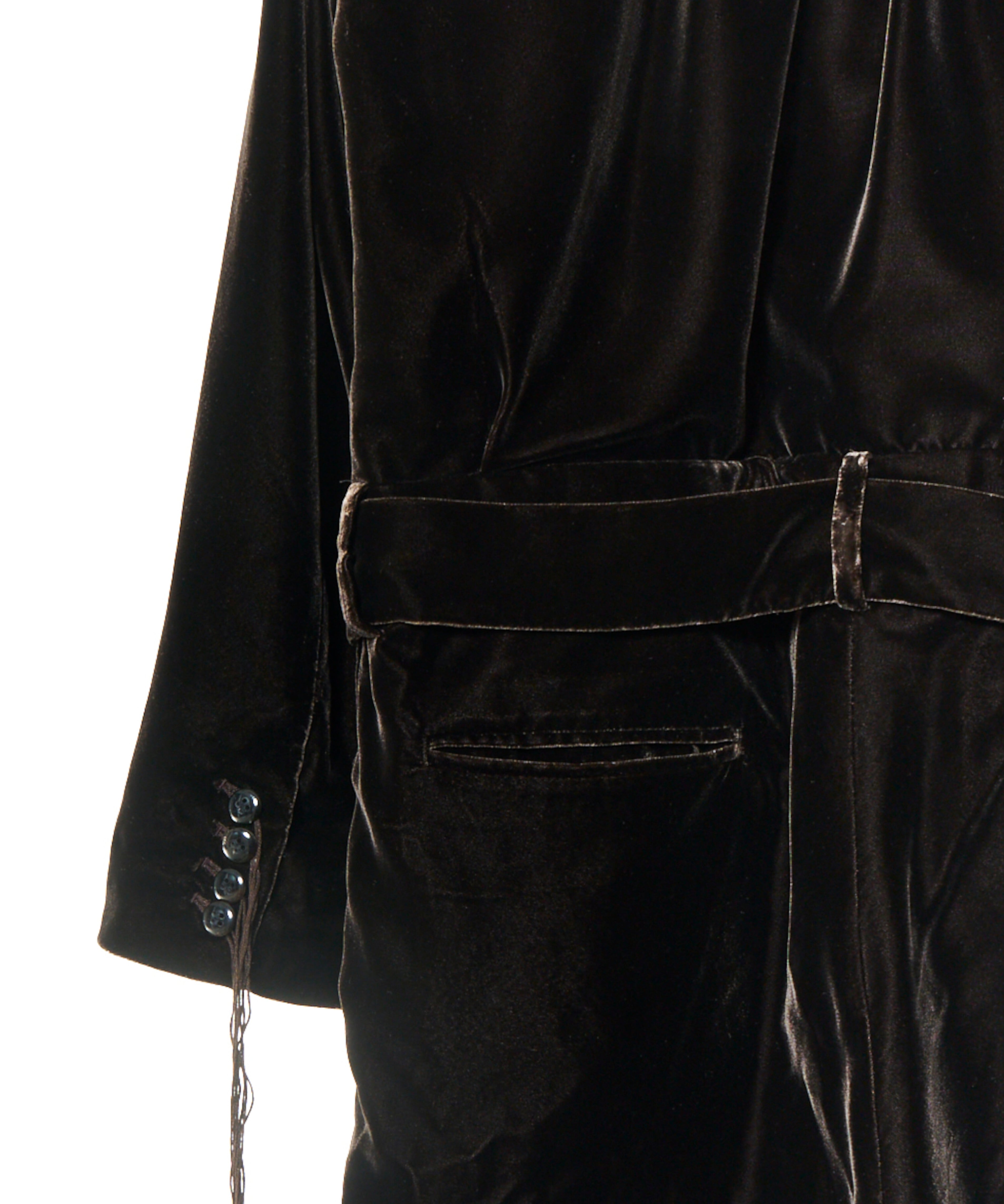 Midorikawa / MID25AW-JK07 VELVET JUMP SUIT (BROWN) | AfterSchool