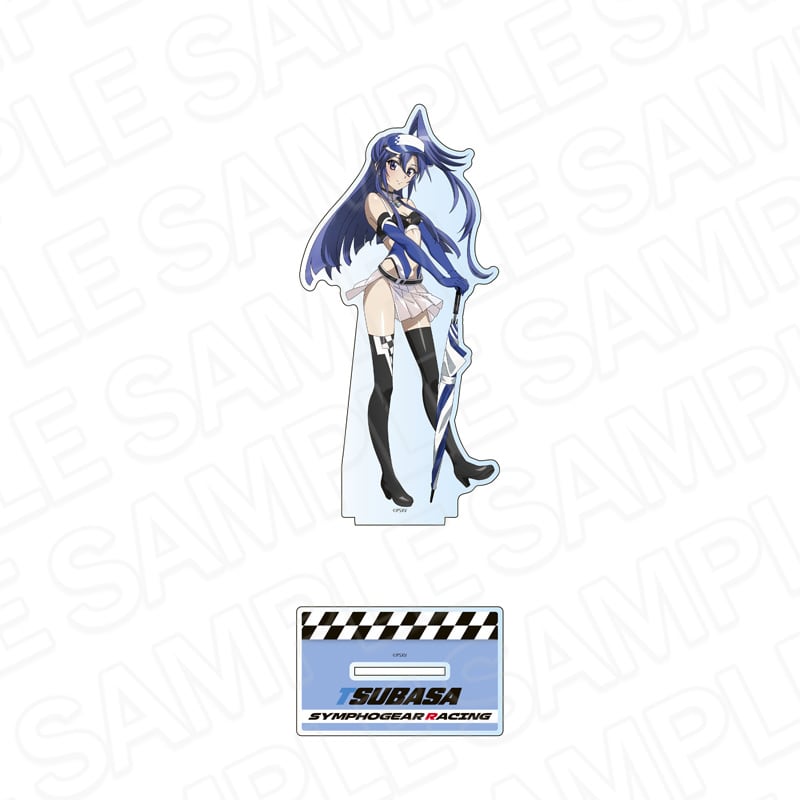 シンフォギア　ホログラムデカアクリルスタンドセット　レースクイーンver 戦姫絶唱シンフォギアXV ホログラムデカアクリルスタンド 暁 切歌