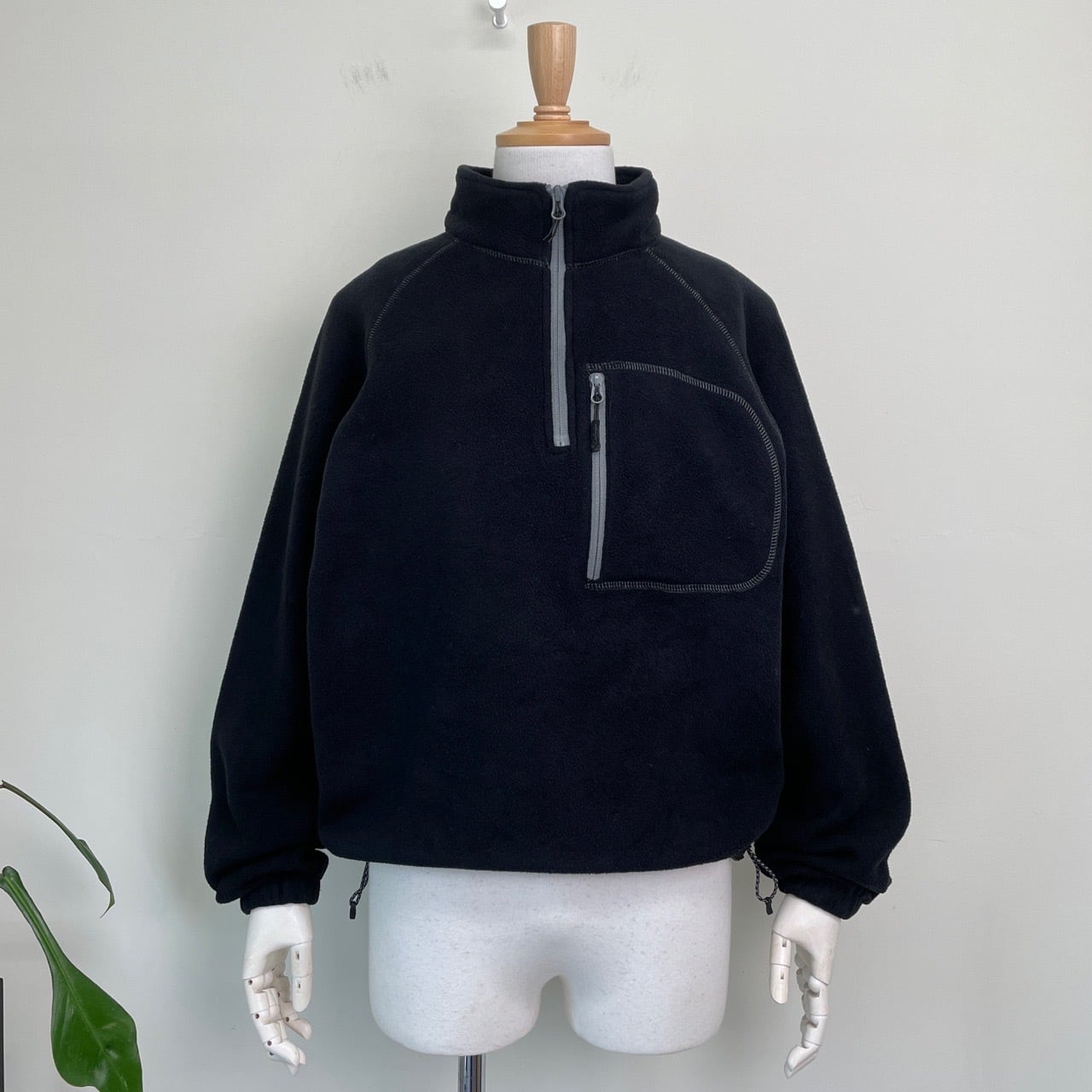 80s 90s USA製 CAT ナイロン スタジャン 黒 ブラック ヴィンテージ