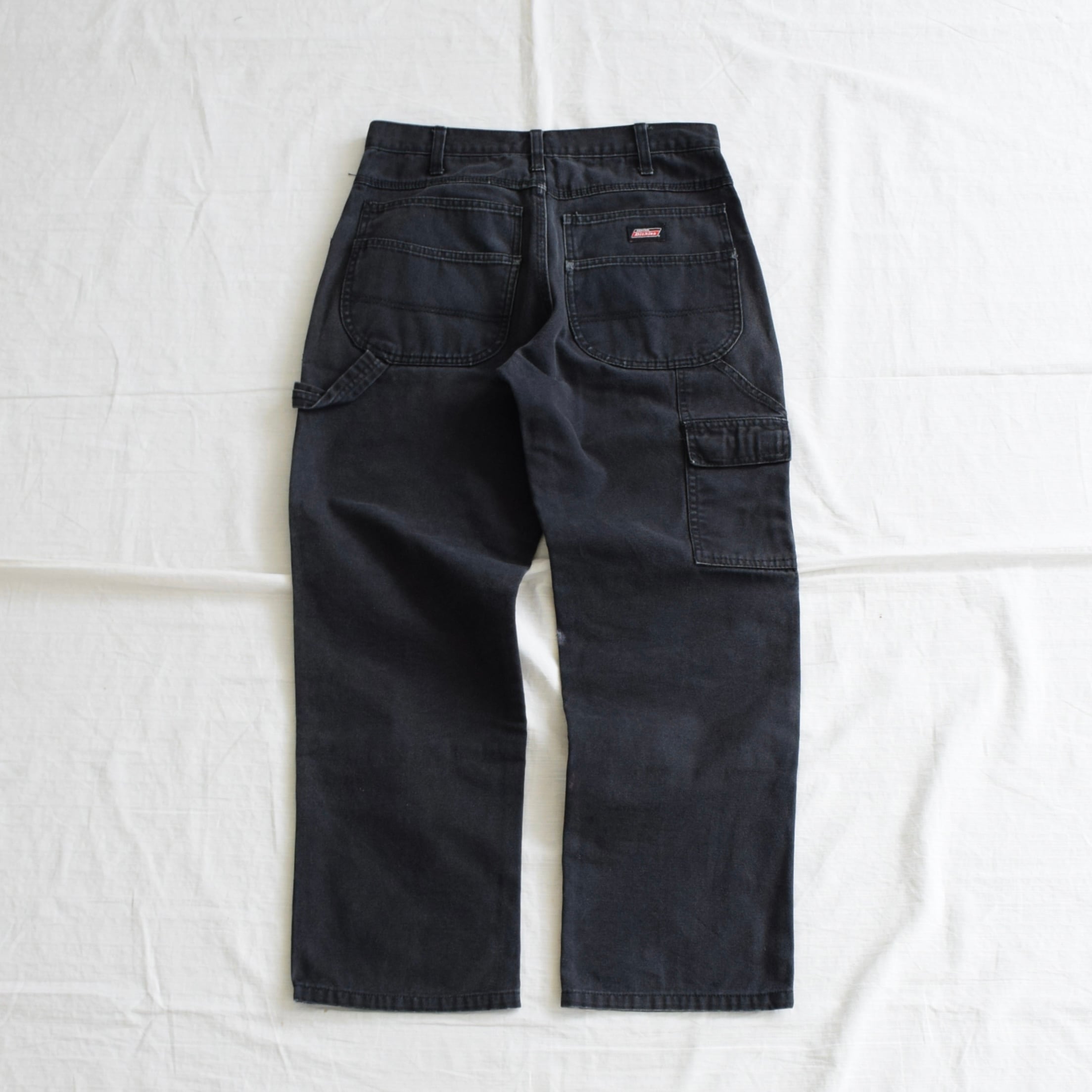 Dickes ダブルニーダックパンツ メンズW32L30 ディッキーズ ブラック