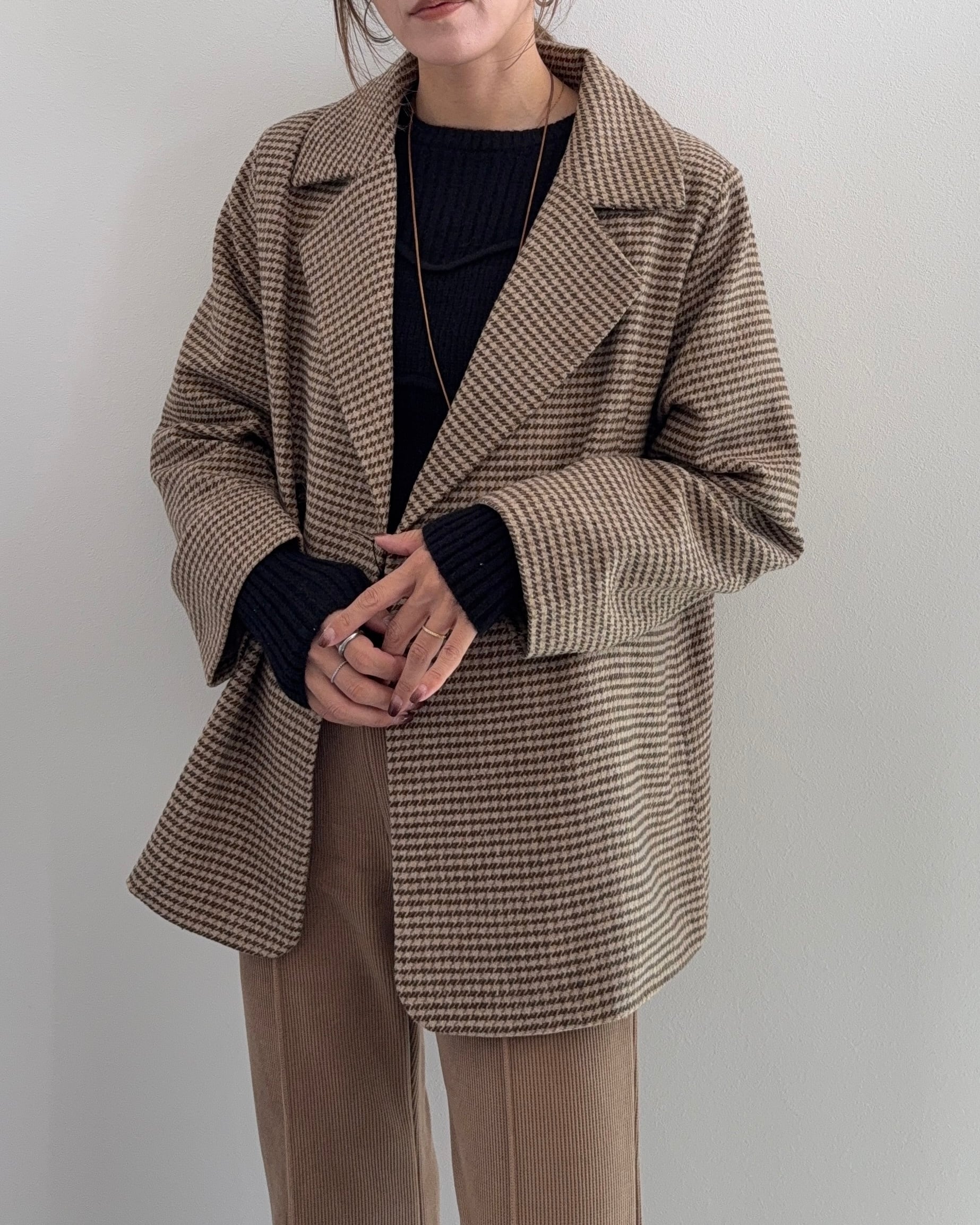 【新作アイテム送料無料】check jacket