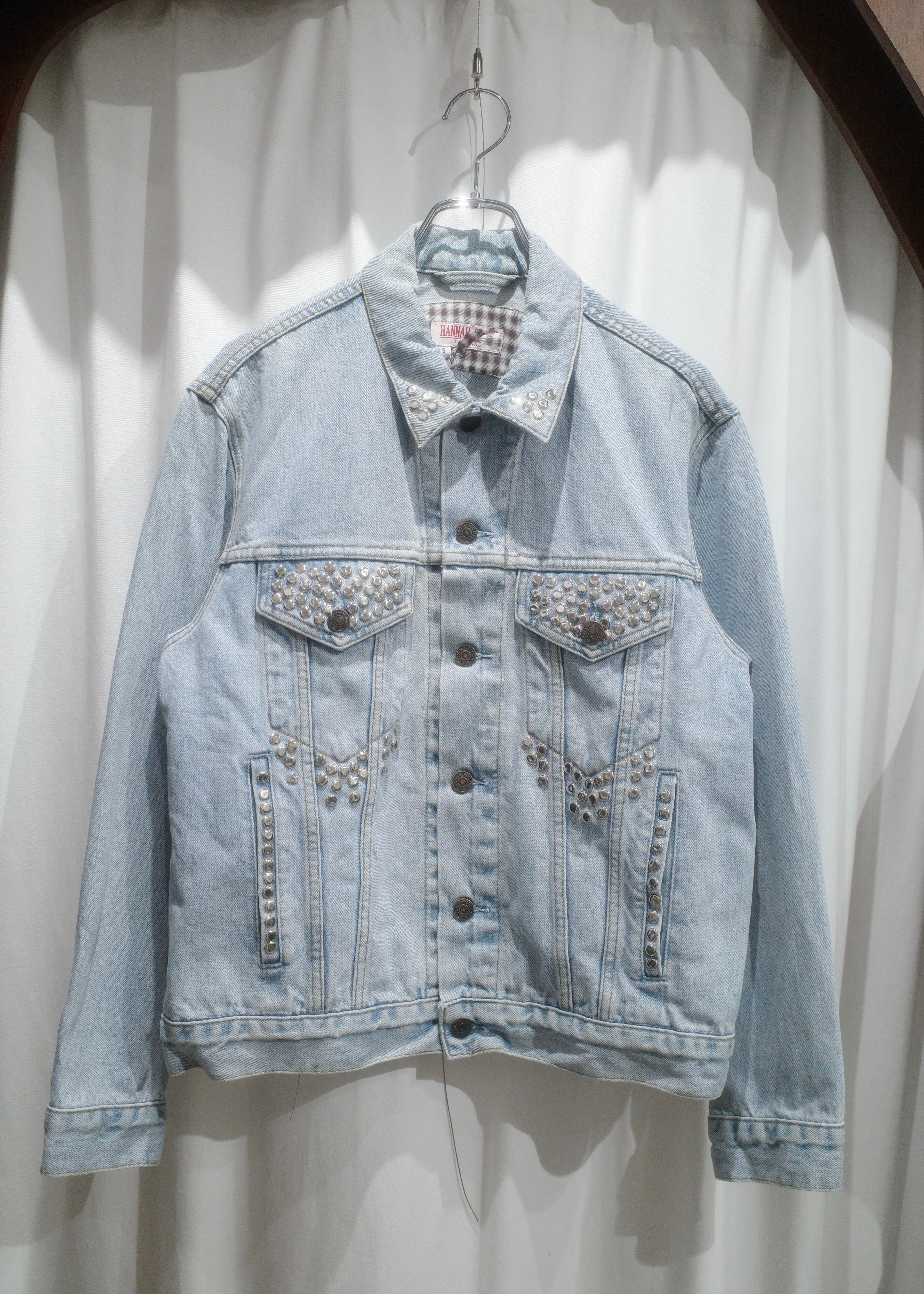 HANNAH CREAK Studded Denim Jacket | HOME