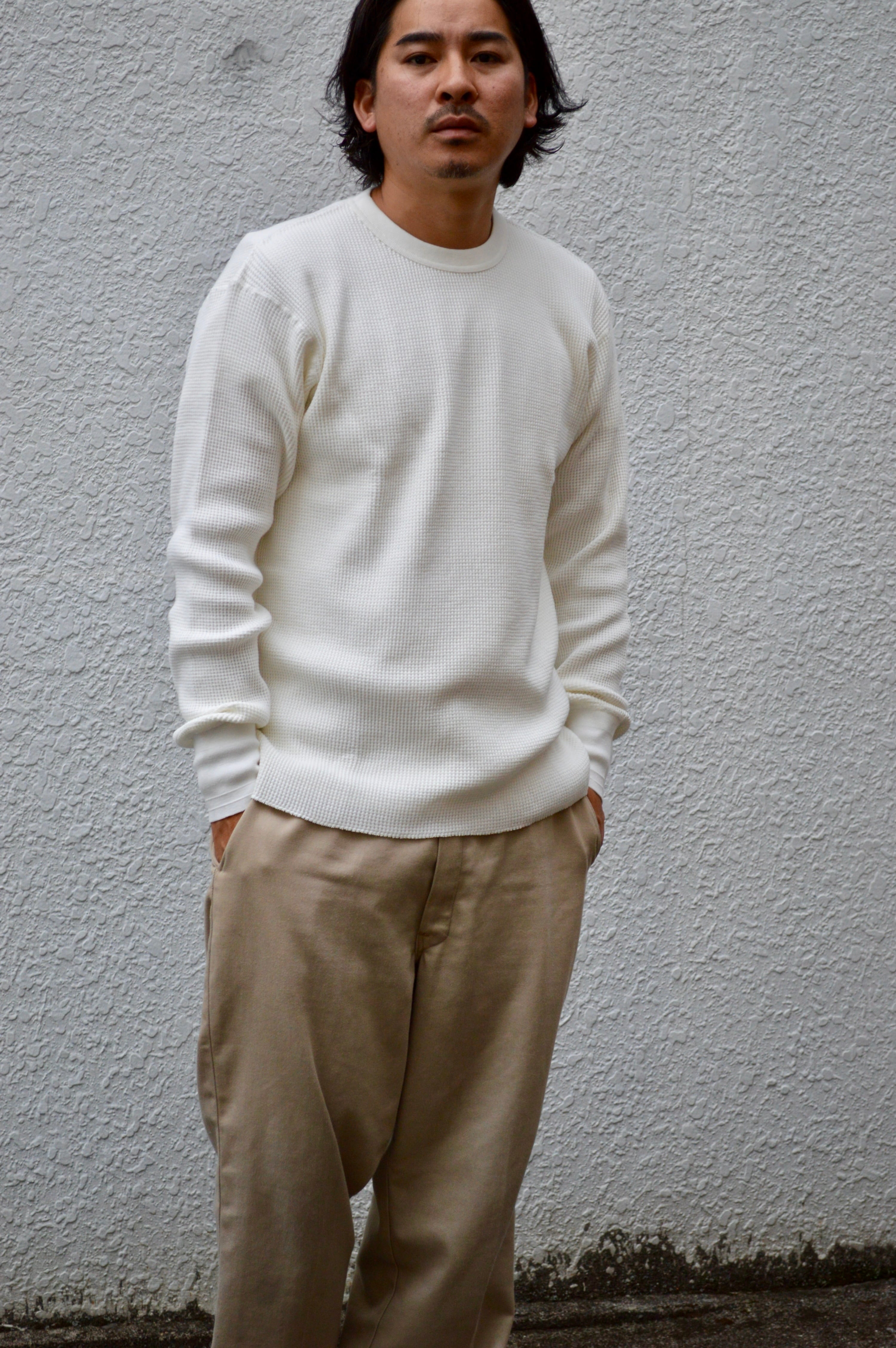 Healthknit 60s Reproduct Thermal King Waffle Crew Vintage Pack