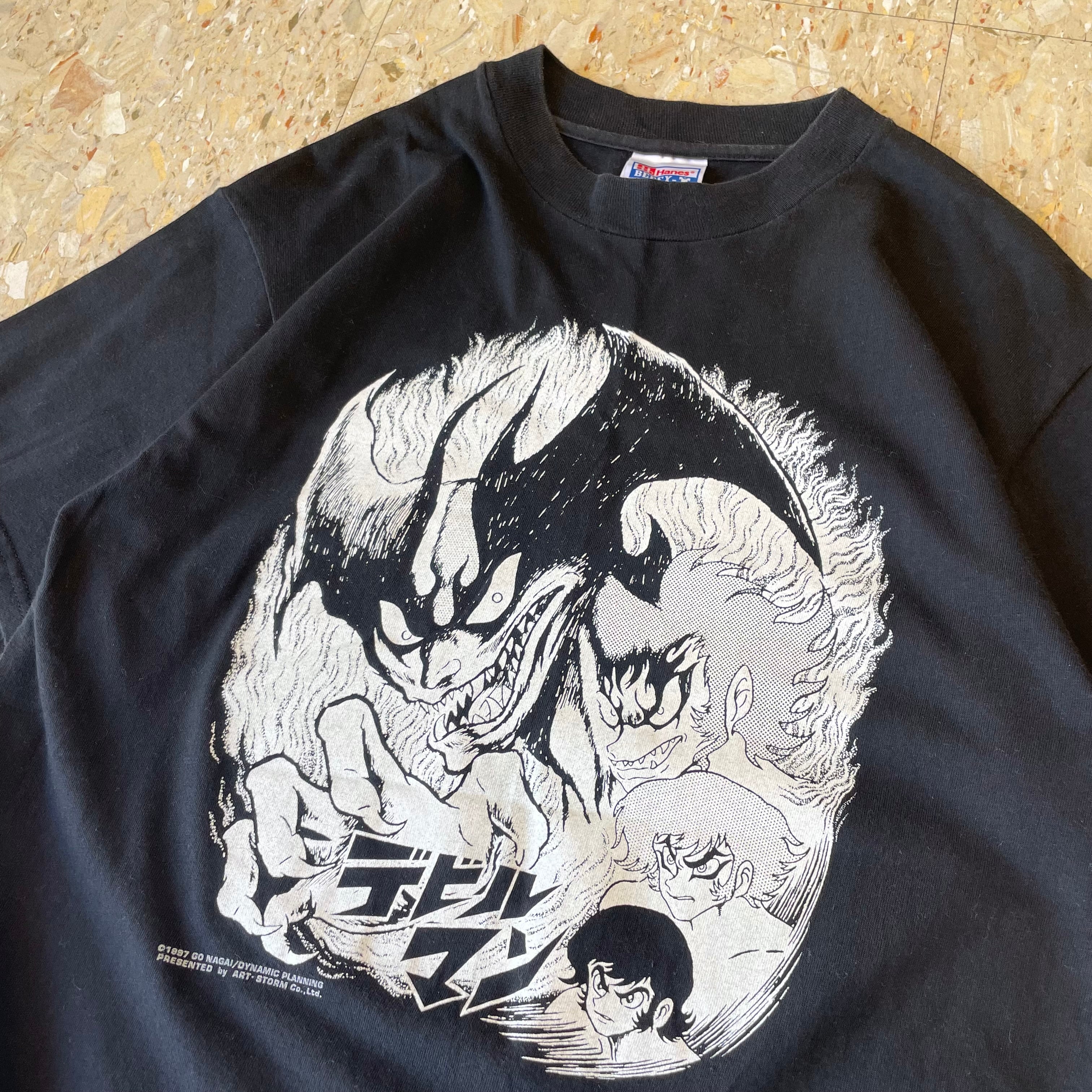 90s 【デビルマン】 DEVILMAN 永井豪 ダイナミック企画 Tシャツ