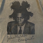 RIVERSIDE BASE Basquiat Quote T-SHIRT FADE BLACK