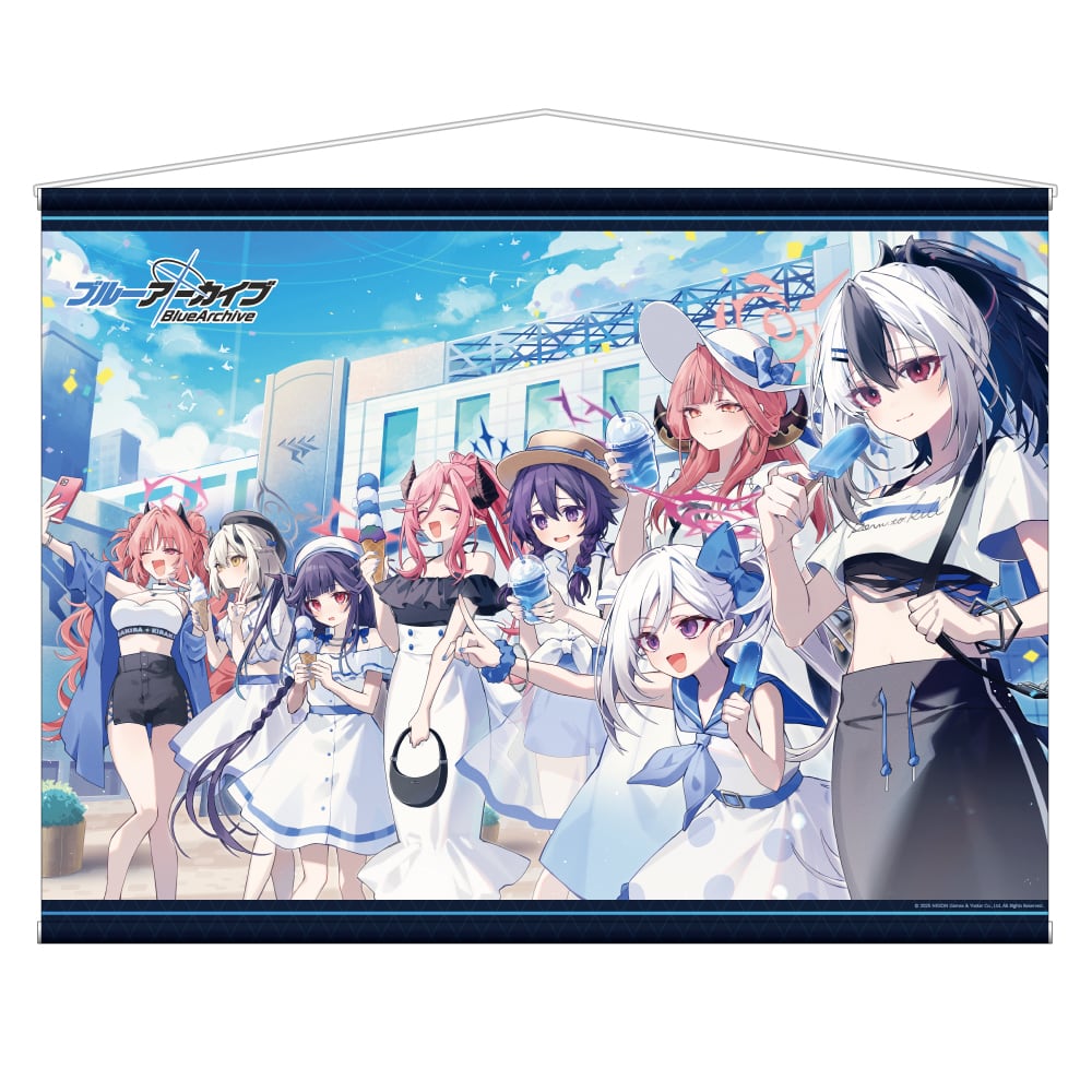ブルーアーカイブ -Blue Archive- 描き下ろしB1タペストリー 4.5th Anniversary POP UP STORE