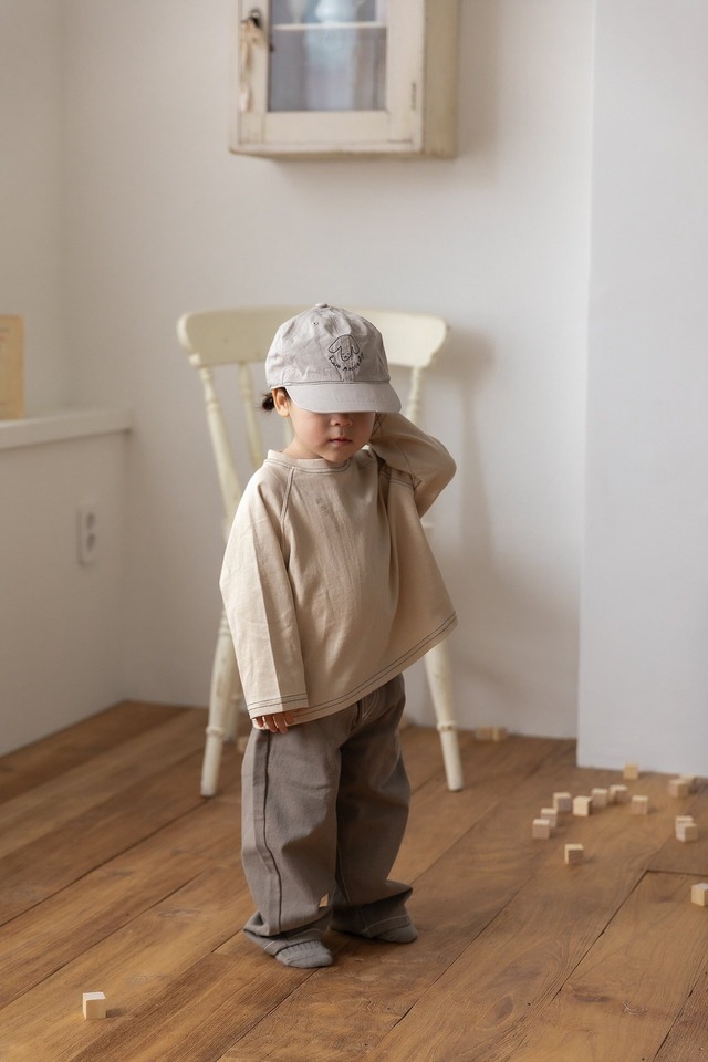 《予約》送料無料【oatmeal】Stitch Raglan