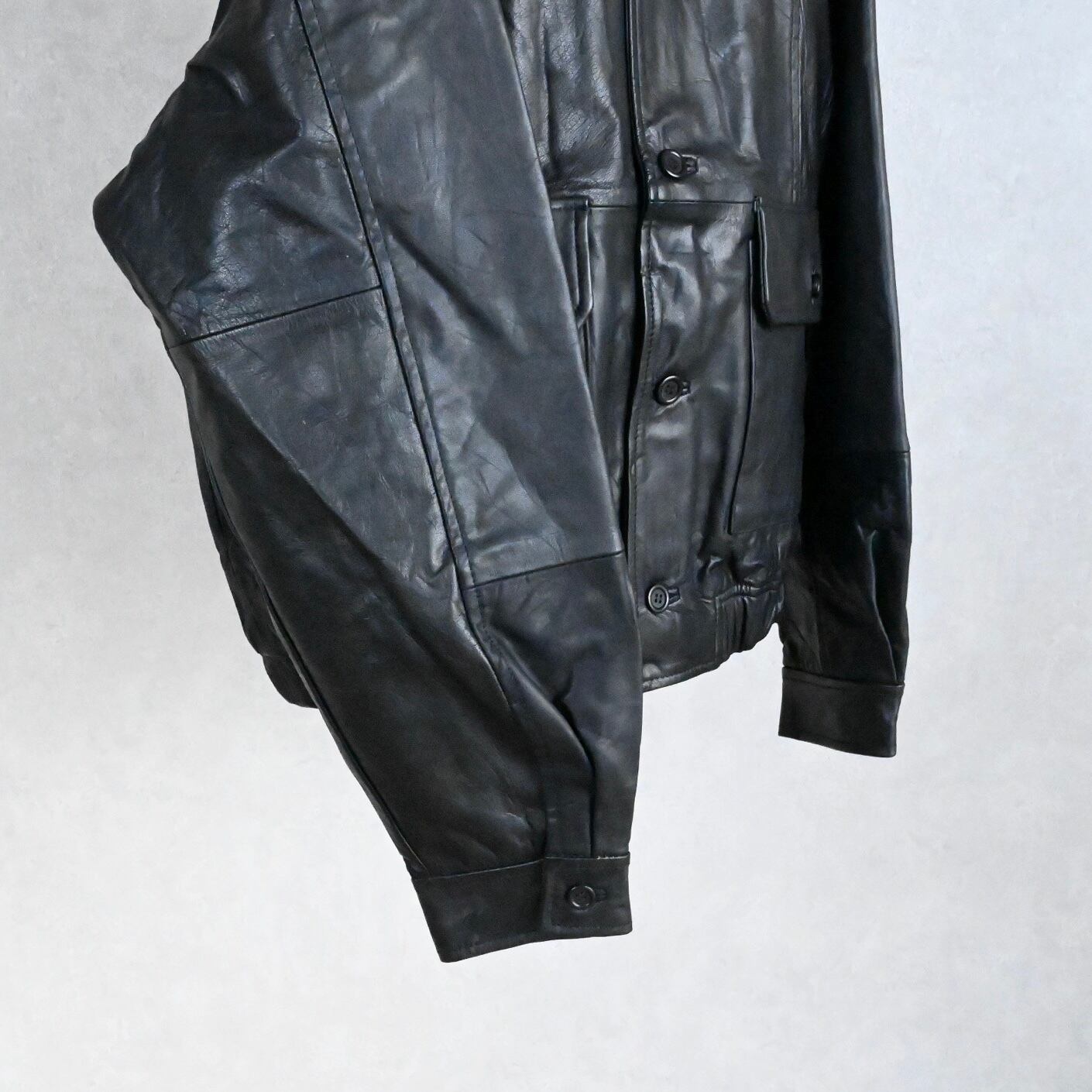 25AW》【YOUSED】 FRENCH ANTIQUE LEATHER JACKET フレンチ