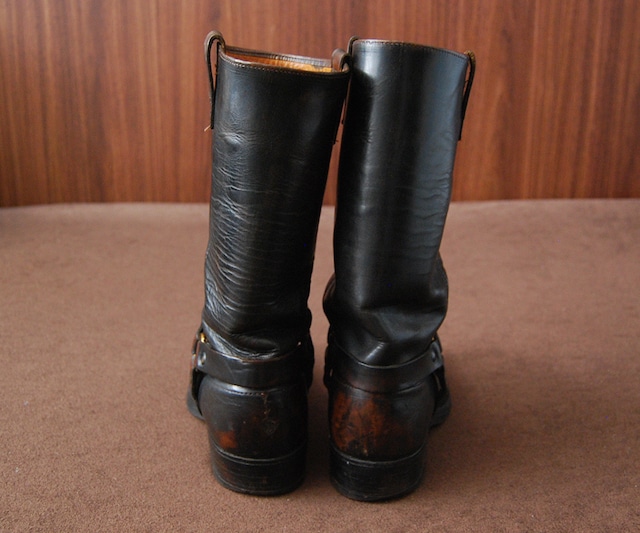 60s Vintage Motorcycle Boots 9E