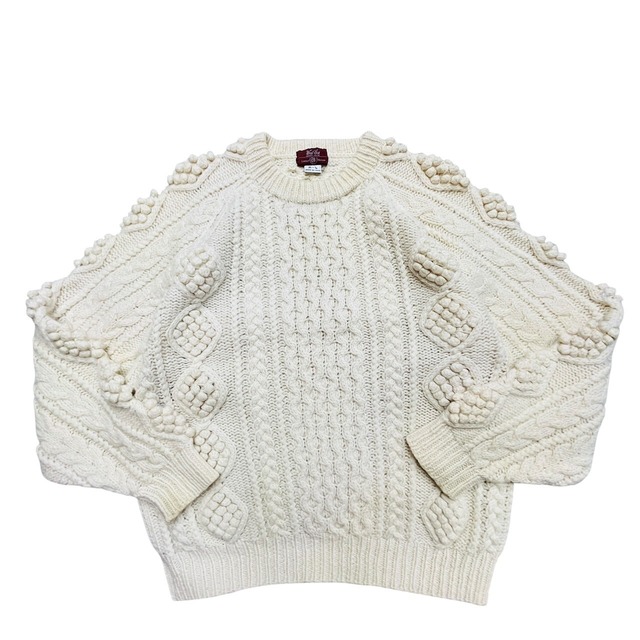 ☆フィッシャーマン☆ヴィンテージ【デザインニット】◎肩ゆったりめ アメカジモデル