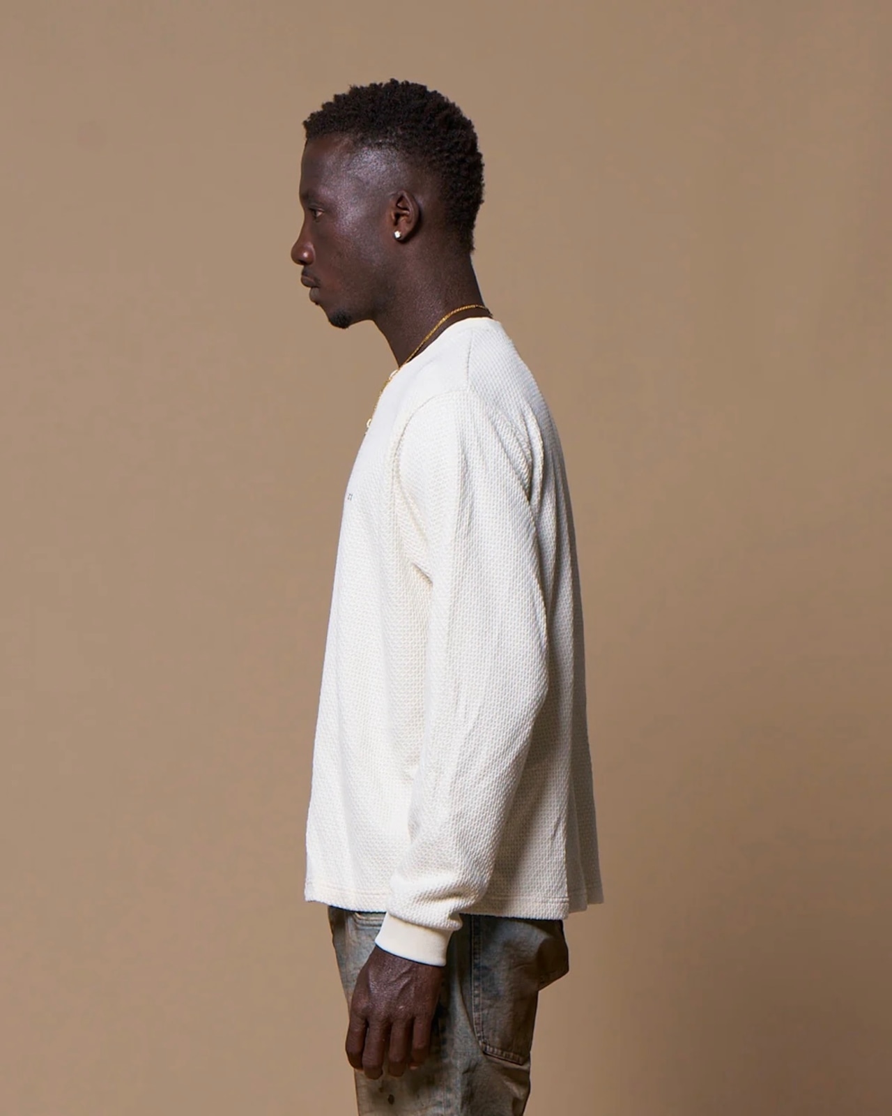 MLVINCE / thermal LS tee cream