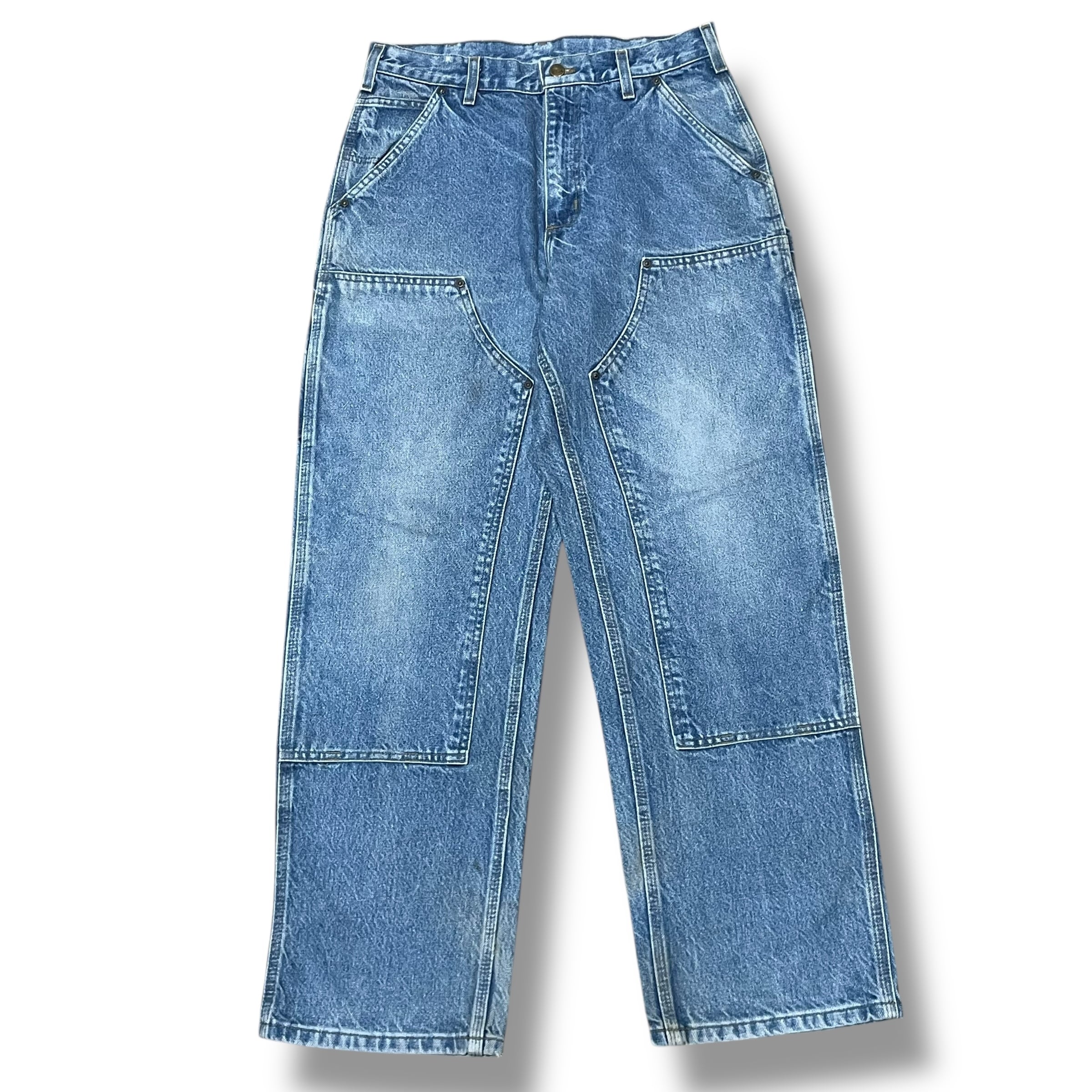 32×30】【00年代】Carhartt カーハート ダブルニー デニムパンツ