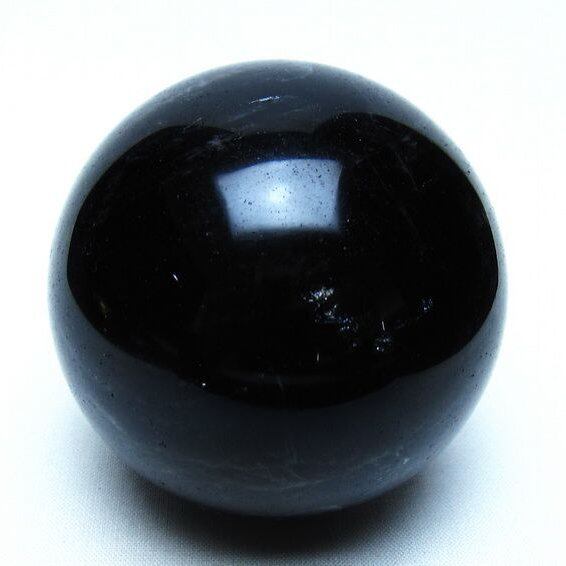 モリオン 黒水晶 丸玉 67mm 一点物 151-9563
