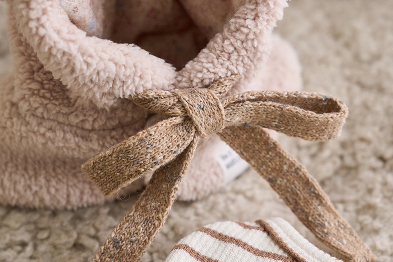 即納【mabellefifi】ポグルフードケープ  beige