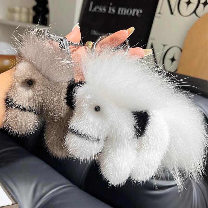 stuffed doll pony key chain W00058