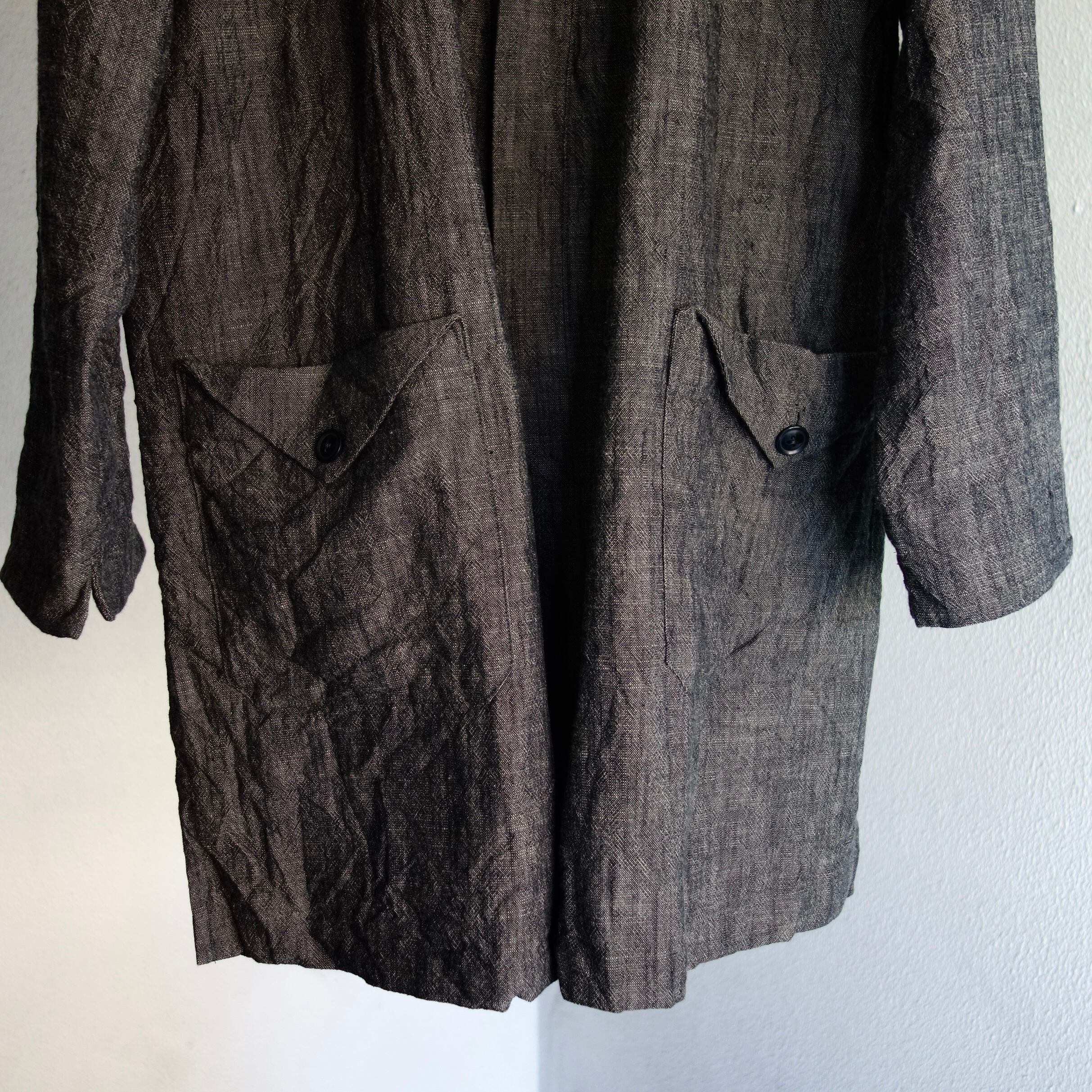 classic cottonwool montparnasse coat | ATELIER GARDENIA
