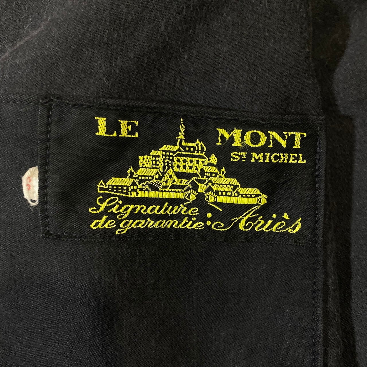 美品 40年代 Le Mont St Michel ル モンサン ミッシェル Vポケット