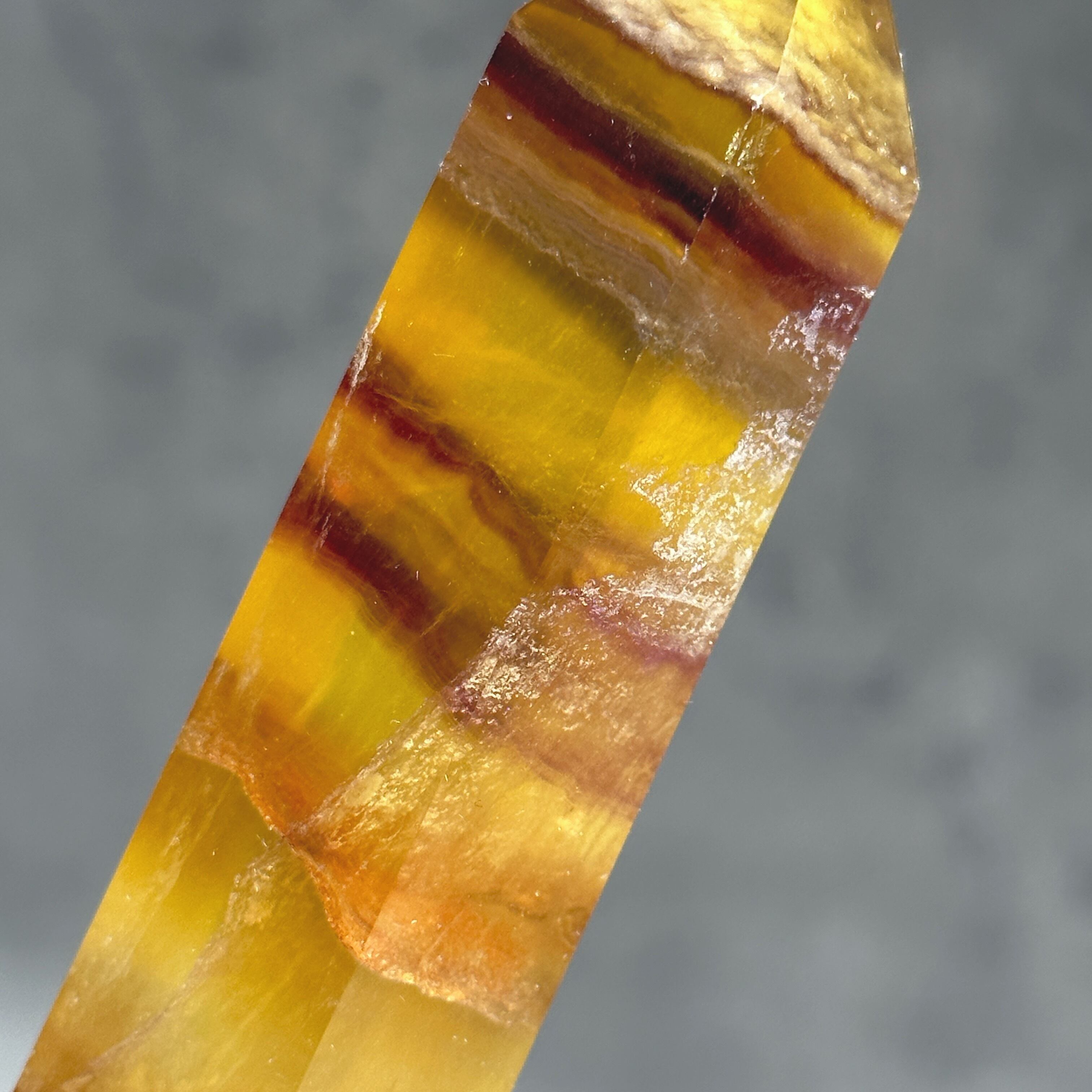 イエローフローライト タワー型 01◇ Yellow Fluorite ◇天然石・鉱物