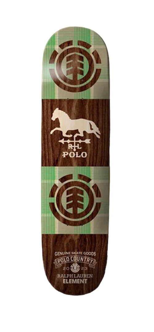 Polo Ralph Lauren x Element Skateboards 8.25