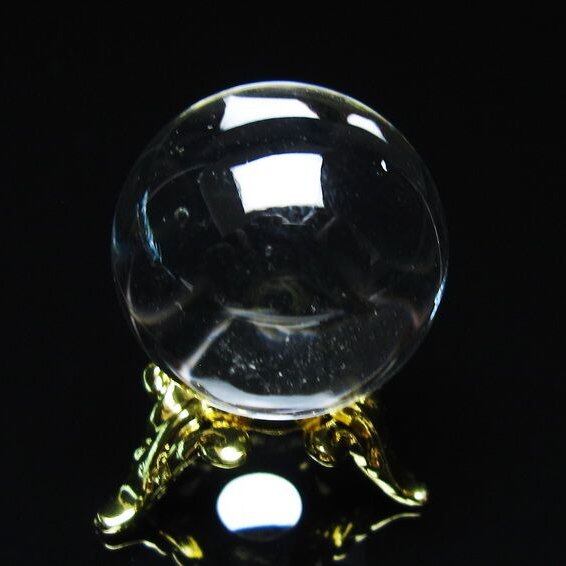 水晶 丸玉 23mm 一点物 おまかせ便 141-7648