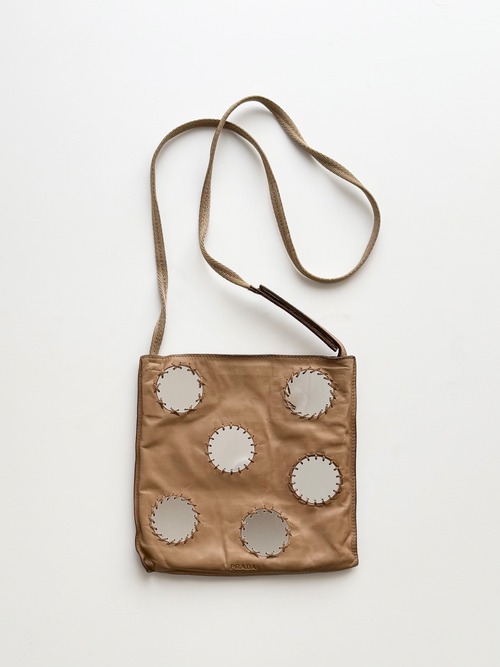 SS1999 PRADA LEATHER MILLER SHOULDER BAG