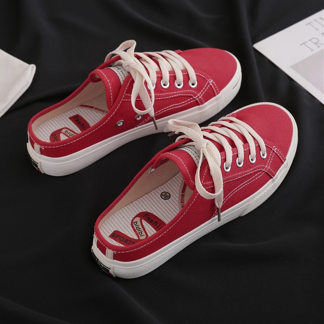 かかとなし スニーカー レディース キャンバススニーカー シューズ スリッポン 白 黒 サンダル 楽ちん 大人 春夏秋 コーデ くつ Infini Arc En Ciel