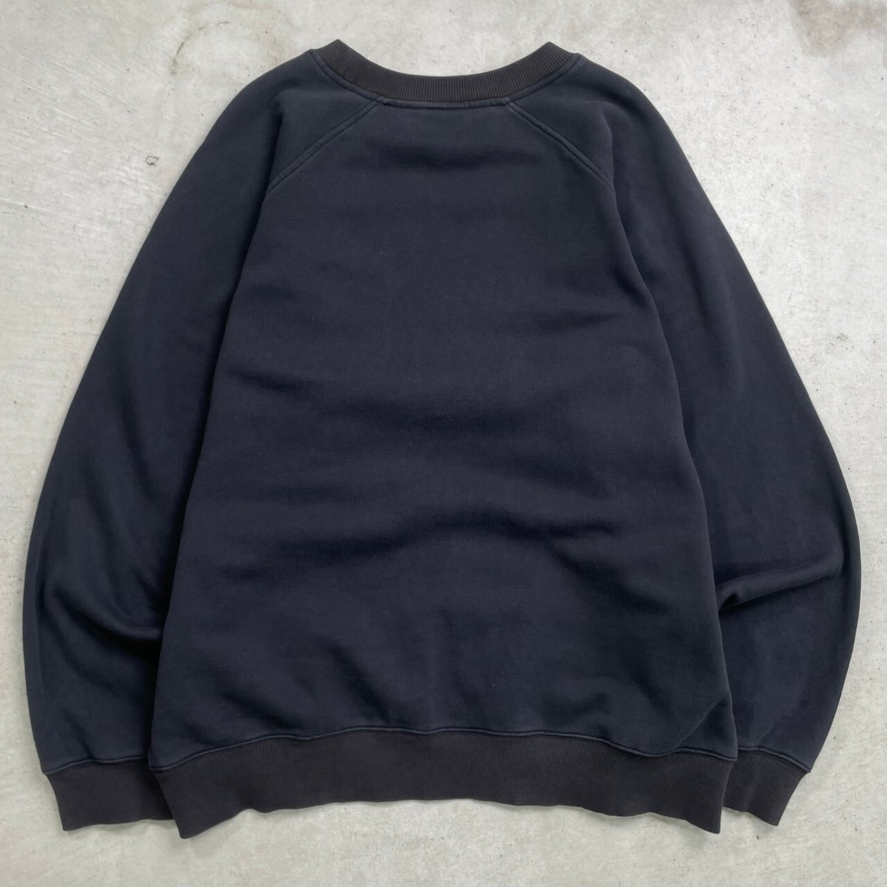 00年代 adidas アディダス スウェットシャツ パフォーマンスロゴ 刺繍