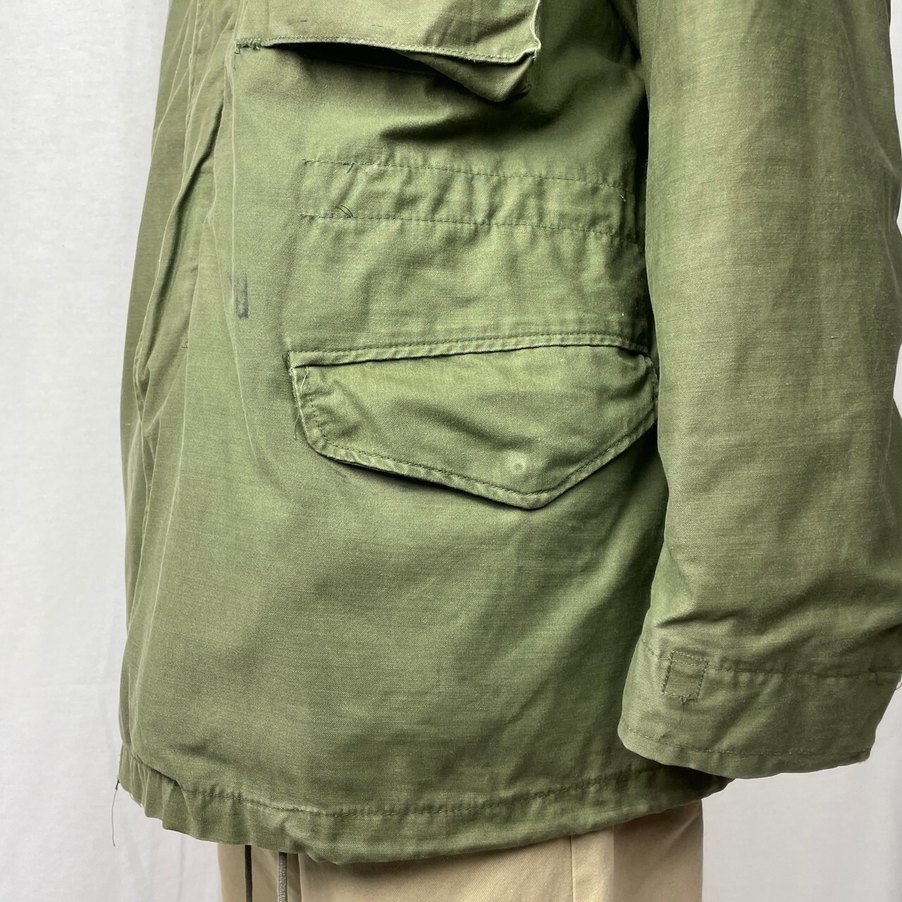 84年納品 80年代 U.S.ARMY 米軍実品 M-65 3rd 4th 過渡期 ミリタリー 