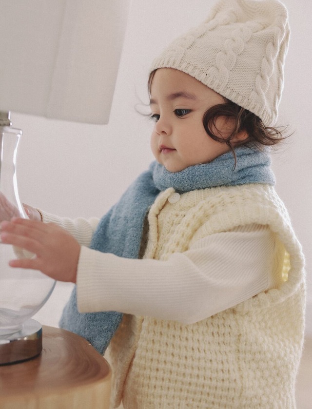 予約⌇onu/ Thick knit vest