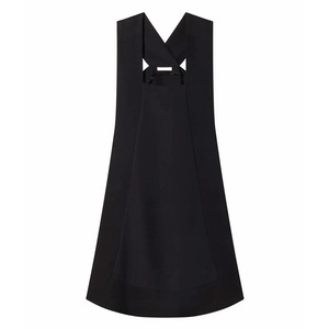 CO　BORDER DRESS　BLACK