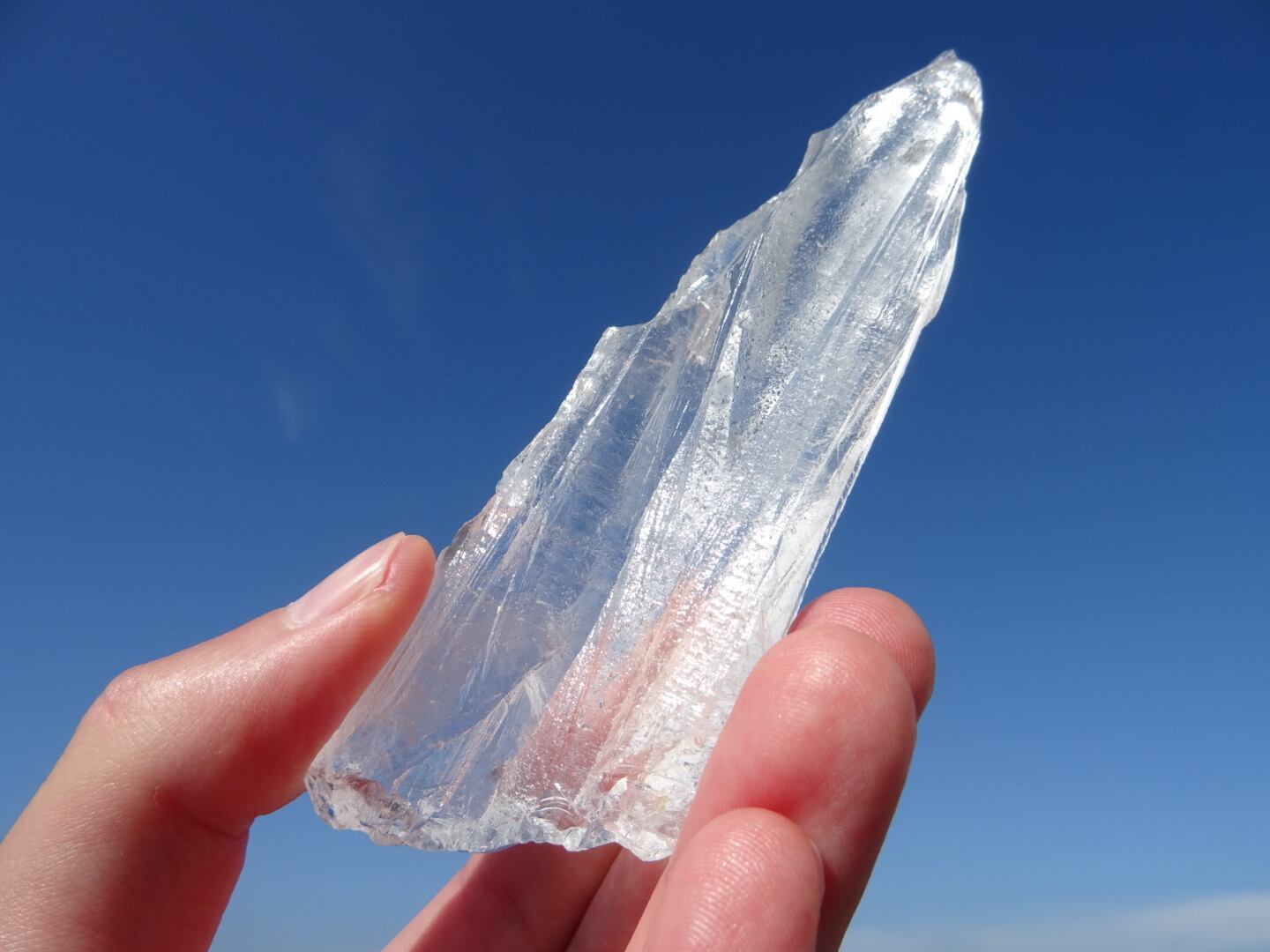 ◯ピュアレムリアン　六芒星　19000円 レムリアンルーツクォーツ「ピュアレイ」 - 天然石