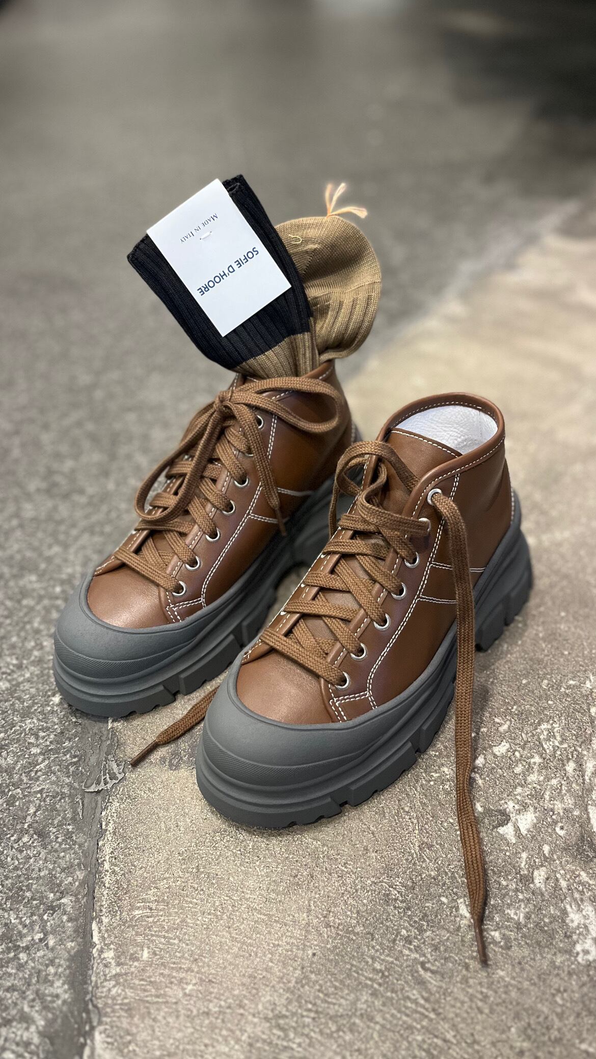 新品】 SOFIE D'HOORE / ソフィードール | FOAL BOOTS レザー