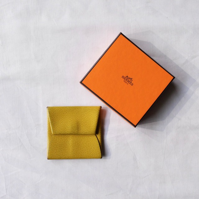 HERMES BASTIA LEATHER WALLET