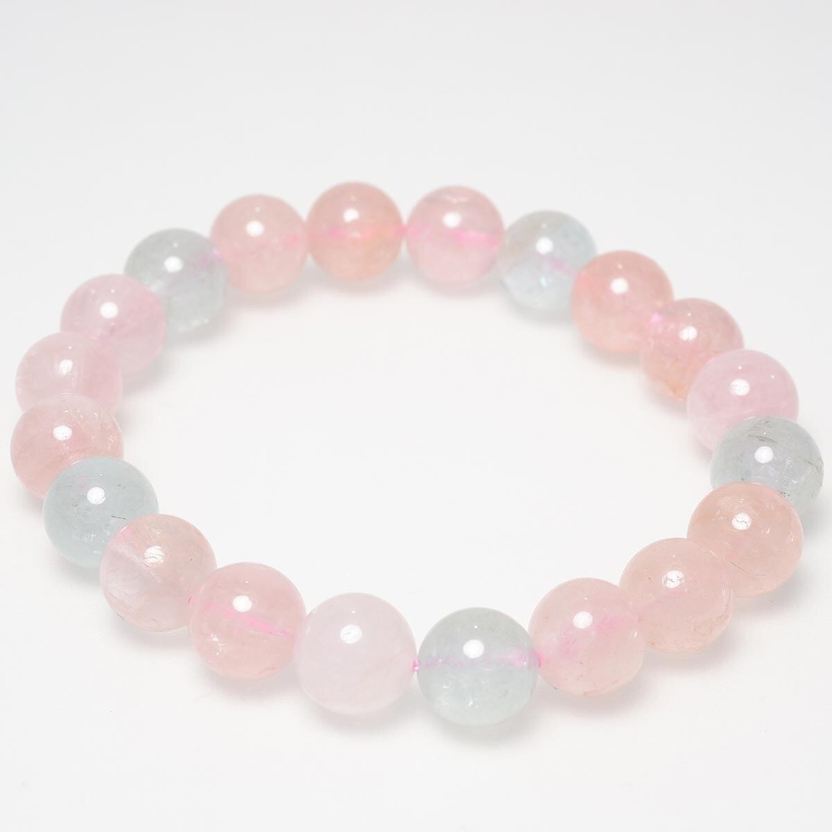 ミックスカラーベリル ブレスレット 10mm  111-2742