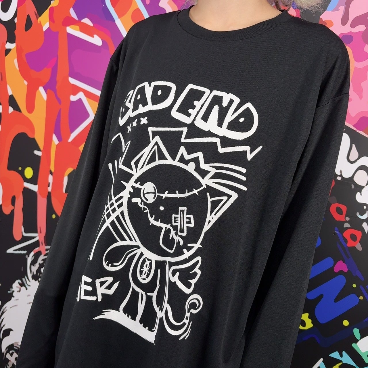 BAD END MIKE OVER SIZE LONG CUTSEW | NIER CLOTHING