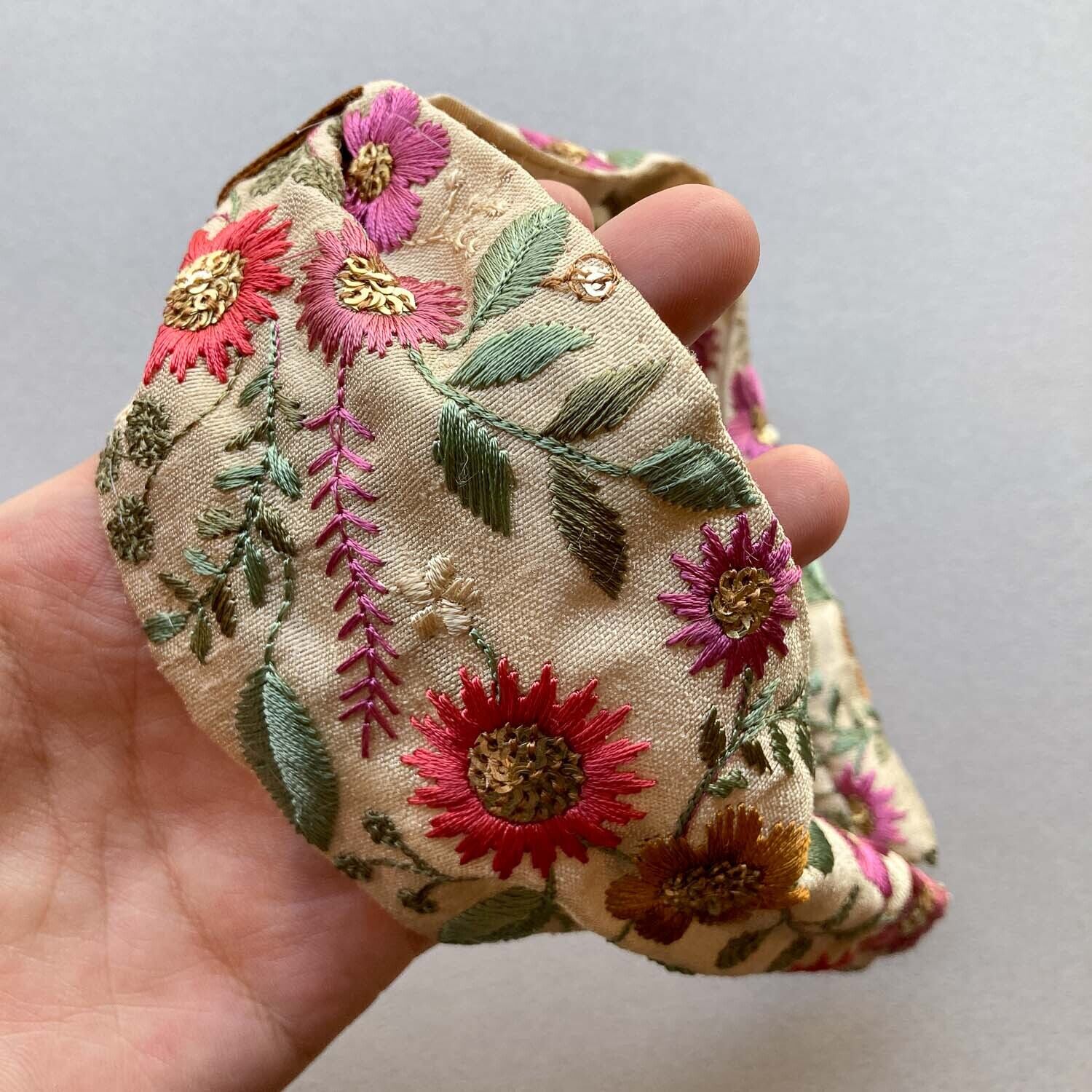 リボン型刺繍リボンカチューシャ | Dua-アクセサリーパーツショップ