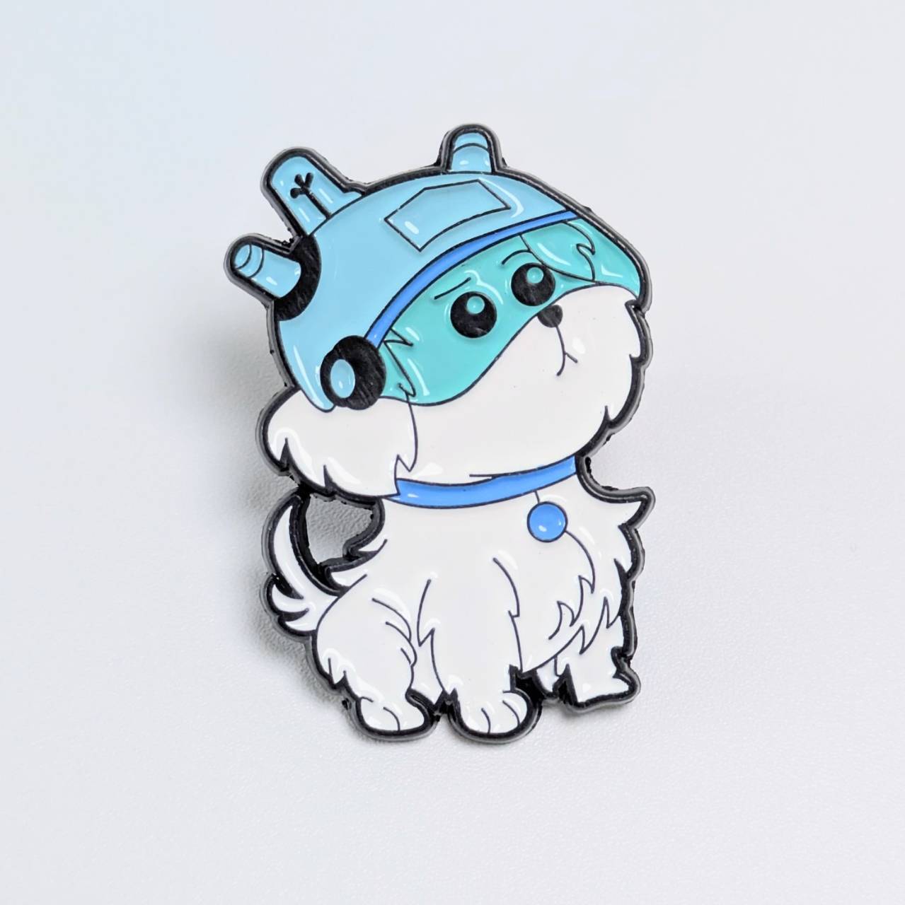 送料無料！ ★ピンズ PINS★ピンバッジ  【 Rick and Morty（ リックアンドモーティ ）】 スノーボール〚アメリカン雑貨 アメトイ〛