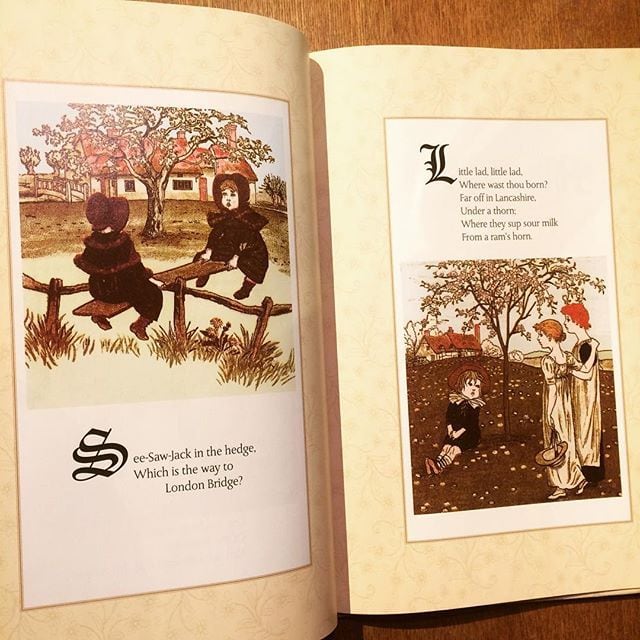ケイト・グリーナウェイのマザーグース絵本「Nursery Rhymes／Kate
