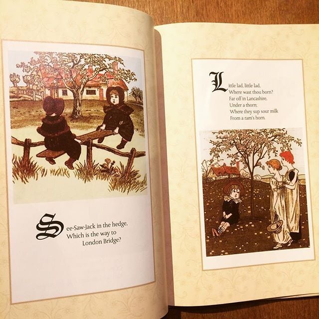 ケイト・グリーナウェイのマザーグース絵本「Nursery Rhymes／Kate Greenaway」 - 画像3