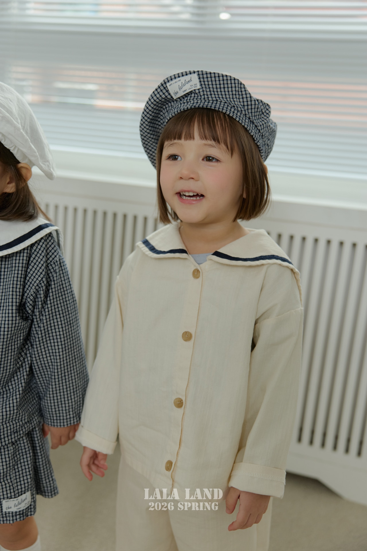 LALALAND 26/SS (Kids)Sailor-collar shirt